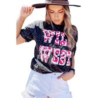 Azura Exchange Leopard Print Graphic Tee - L thumbnail
