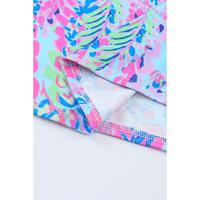 Azura Exchange Floral Print Oversized T-Shirt - M thumbnail