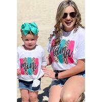 Azura Exchange Leopard Brush Stroke Graphic Print T-Shirt - L thumbnail
