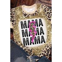 Azura Exchange Lightning Graphic Leopard Dyed T Shirt - S thumbnail