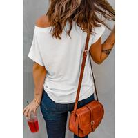 Azura Exchange Pocketed Tee with Side Slits - L thumbnail