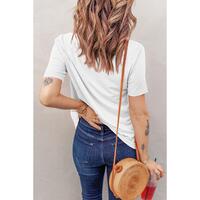 Azura Exchange Crew Neck Cotton Mixed T-shirt - M thumbnail
