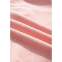 Gossamer Pink Studded Star Graphic Oversized Long Sleeve Top - L thumbnail