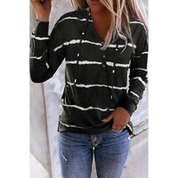 Azura Exchange Drawstring Button Long Sleeve Hoodie - S thumbnail