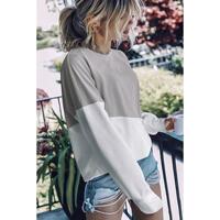 Azura Exchange Patchwork Dropped Shoulder Sweatshirt - L thumbnail
