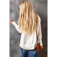 Azura Exchange Batwing Sleeve Henley Hoodie with Pockets - L thumbnail