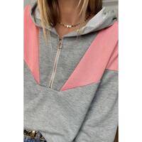 Azura Exchange Colorblock Pullover Hoodie - L thumbnail
