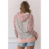 Azura Exchange Leopard Hooded Sweatshirt - L thumbnail