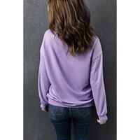 Azura Exchange Letter Graphic Pullover Sweatshirt - L thumbnail