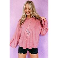 Azura Exchange Sequin Oversized Hoodie - S thumbnail