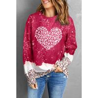 Azura Exchange Leopard Graphic Pullover Sweatshirt - M thumbnail
