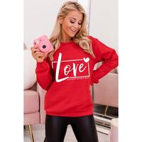 Azura Exchange Love Graphic Sweatshirt - 2XL thumbnail