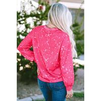 Azura Exchange Long Sleeve Tie Dye Pullover Sweatshirt - M thumbnail