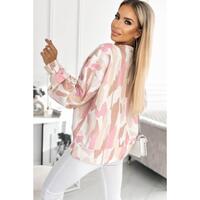 Azura Exchange Relaxed Geometric Print Crewneck Sweatshirt - S thumbnail