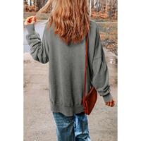 Azura Exchange Graphic Print Relaxed Fit Tunic with Dropped Shoulder - M thumbnail