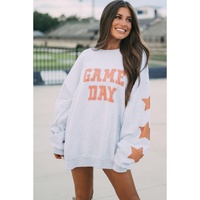 Grapefruit Orange Game Day Graphic Sweatshirt - M thumbnail