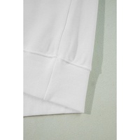 White BIRTHDAY QUEEN Graphic Balloon Sleeve Sweatshirt - 2XL thumbnail