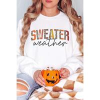 Azura Exchange Sweater Weather Monogram Sweatshirt - S thumbnail