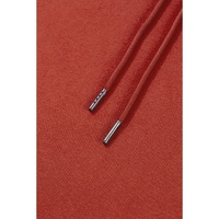 Red Clay Drop Shoulder Pocketed Baggy Drawstring Hoodie - 2XL thumbnail