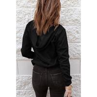Azura Exchange Solid Color Lace-up Hoodie - L thumbnail
