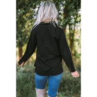 Azura Exchange Buttoned Pocket Long Sleeve Shirt - M thumbnail