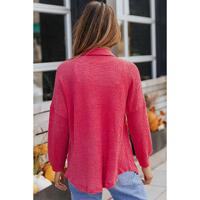 Azura Exchange Button Up Waffle Knit Casual Shirt - M thumbnail