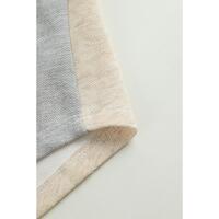 Azura Exchange Colorblock Knit Shirt with Contrast Trim - M thumbnail