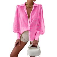 Azura Exchange Zebra Stripes Lantern Sleeve Shirt - L thumbnail