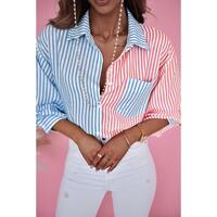 Azura Exchange Striped Print Shirt - L thumbnail