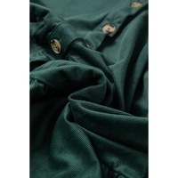 Skobeloff Corduroy Ruffle Tiered Buttoned O Neck Shirt - 2XL thumbnail