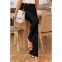 Azura Exchange High Waist Split Hem Pants - M thumbnail
