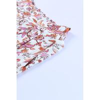 Azura Exchange Printed High Waist Wide Leg Pants - S thumbnail