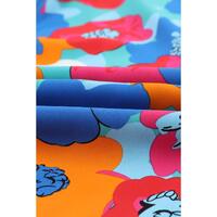 Azura Exchange Abstract Floral Print Drawstring Pants - L thumbnail