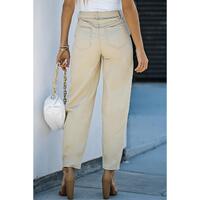 Azura Exchange Solid High Waist Casual Pants - 18 US thumbnail