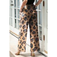 Azura Exchange Wide Leg Drawstring Pants - S thumbnail