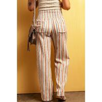 Azura Exchange High Waist Straight Leg Pants - L thumbnail