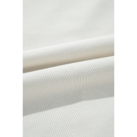 Beige Plain Cargo Pockets High Waist Casual Sweatpants - L thumbnail