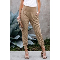 Khaki Pocketed Casual Joggers - M thumbnail