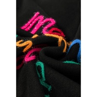 Black Tinsel Merry & Bright Round Neck Plus Size Sweater - 4X thumbnail