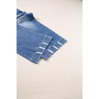 Ashleigh Blue Medium Wash Ripped Edge Flared Plus Size Jeans - 2X thumbnail