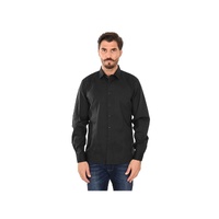 Ballantyne Men's Black Cotton Shirt - 40 IT thumbnail
