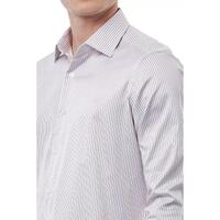 Bagutta Men's White Cotton Shirt - M thumbnail