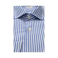 Bagutta Men's Light Blue Cotton Shirt - 2XL thumbnail