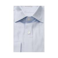 Bagutta Men's Light Blue Cotton Shirt - L thumbnail
