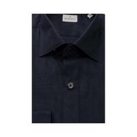 Bagutta Men's Blue Cotton Shirt - XL thumbnail