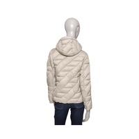 Baldinini Trend Women's Silver Polyester Jackets & Coat - 2XL thumbnail