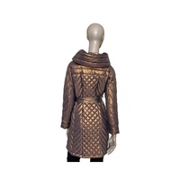 Baldinini Trend Women's Brown Polyester Jackets & Coat - M thumbnail
