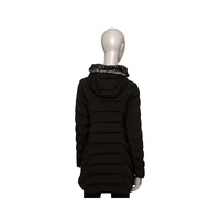 Baldinini Trend Women's Black Polyester Jackets & Coat - 2XL thumbnail