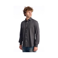 Baldinini Trend Men's Gray Cotton Shirt - XL thumbnail