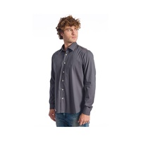 Baldinini Trend Men's Gray Cotton Shirt - 2XL thumbnail